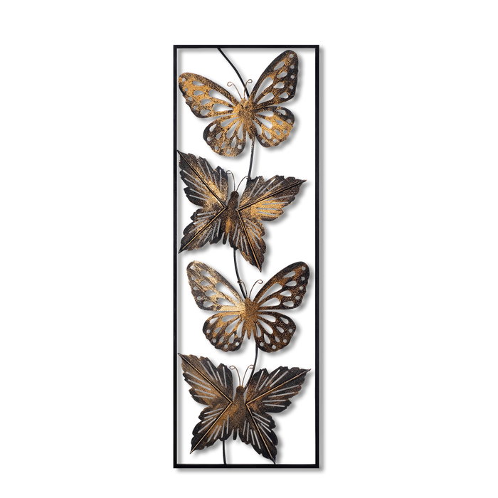 Wallity Metal Art Butterfly